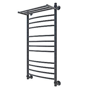 Полотенцесушитель водяной Veconi Nemi-B N10050GR-B графит купить в интернет-магазине сантехники Sanbest