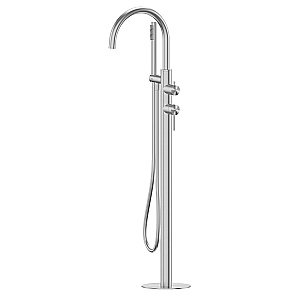 Смеситель для ванны Abber Wasser Kreis 316 AF8115BST сталь брашированная купить в интернет-магазине сантехники Sanbest