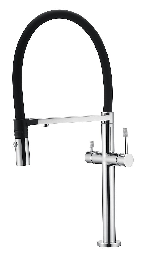 Смеситель для кухни Boheme UNO 115-CR хром купить в интернет-магазине сантехники Sanbest