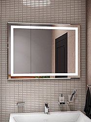 Зеркало Континент Торрес Люкс ЗЛП158 80x60 в ванную от интернет-магазине сантехники Sanbest