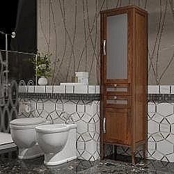 Пенал Опадирис Мираж 45 правый, светлый орех купить в интернет-магазине сантехники Sanbest