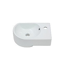 Раковина Melana 7954L-805 белая купить в интернет-магазине Sanbest