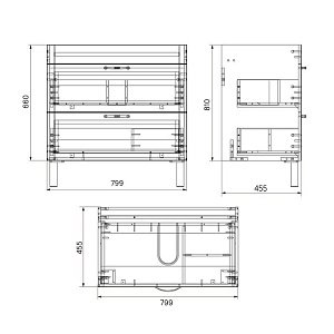 Мебель для ванной Iddis Oxford OXF80W0i95K 80 для ванной в интернет-магазине Sanbest