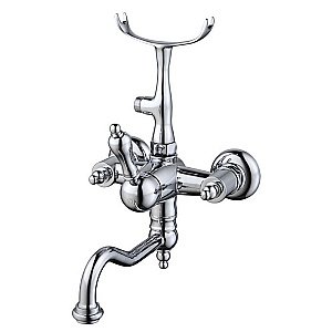 Смеситель для ванны Caprigo Adria Uno Metal 02M-511-crm хром купить в интернет-магазине сантехники Sanbest