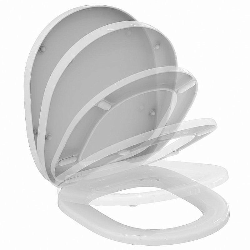 Унитаз подвесной Ideal Standard Connect W941102 белый, с крышкой микролифт купить в интернет-магазине Sanbest