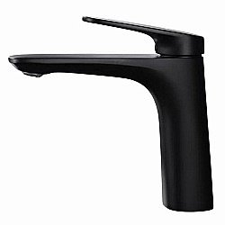 Смеситель для раковины Black&White Universe UK8701B черная матовая купить в интернет-магазине сантехники Sanbest