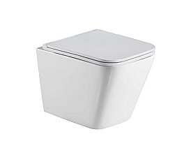 Унитаз подвесной WeltWasser WW GELBACH 043 GL-WT белый глянцевый купить в интернет-магазине Sanbest