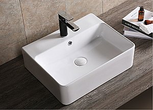 Раковина накладная CeruttiSpa 52 CR0094 белая купить в интернет-магазине Sanbest