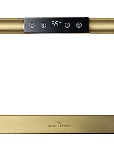 Полотенцесушитель электрический WONZON & WOGHAND KÖLN, Брашированное золото (WW-A6016-BG) купить в интернет-магазине сантехники Sanbest