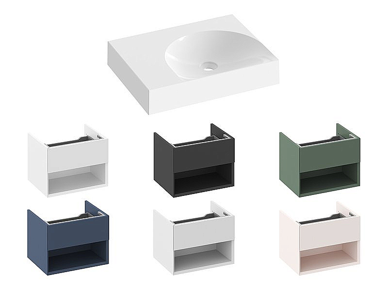 Раковина Ravak Lite XJX1360000 белый купить в интернет-магазине Sanbest