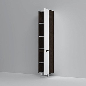 Пенал AM.PM Like M80CSR0356VF 35 белый/венге для ванной в интернет-магазине сантехники Sanbest