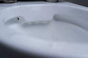 Унитаз подвесной Gid Tr2198 белый, с крышкой микролифт, безободковый купить в интернет-магазине Sanbest