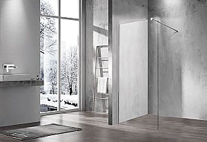 Душевое ограждение Vincea Walk-In VSW-1H700CL 70x200 профиль хром/стекло прозрачное купить в интернет-магазине Sanbest