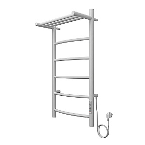 Полотенцесушитель электрический Azario VERONA П5 400х800 AZ04848PW белый купить в интернет-магазине сантехники Sanbest