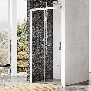 Душевая дверь Ravak Matrix MSD2 110 блестящая купить в интернет-магазине Sanbest