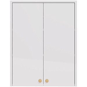 Шкаф подвесной Dreja LUNO 99.2006 60 белый глянец для ванной в интернет-магазине сантехники Sanbest