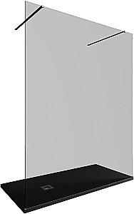 Душевое ограждение Allen Brau Infinity 2 160 3.21060.60.T стекло тонированное/профиль медь брашированная купить в интернет-магазине Sanbest