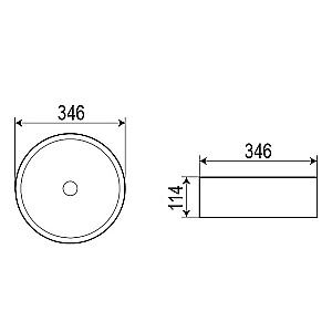 Раковина Azario 35 AZ-3134 MDG SP темно-серая матовая купить в интернет-магазине Sanbest