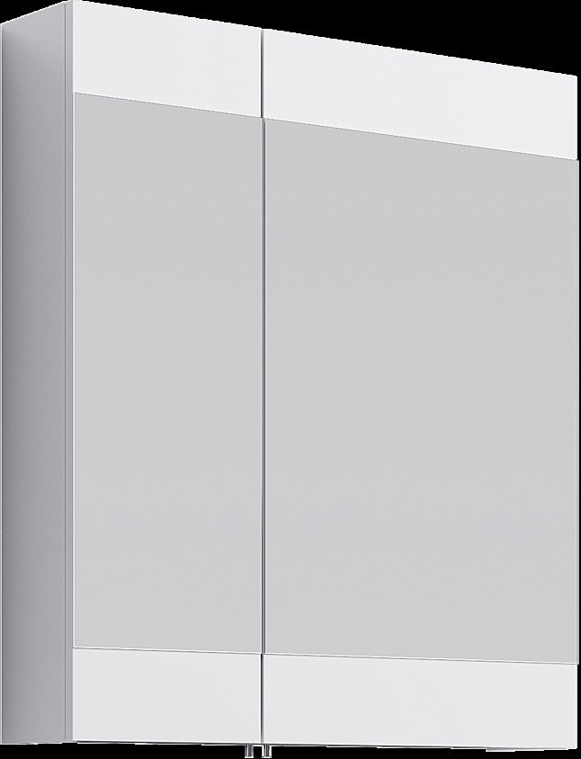 Зеркальный шкаф Aqwella Бриг 60 белый купить в интернет-магазине сантехники Sanbest