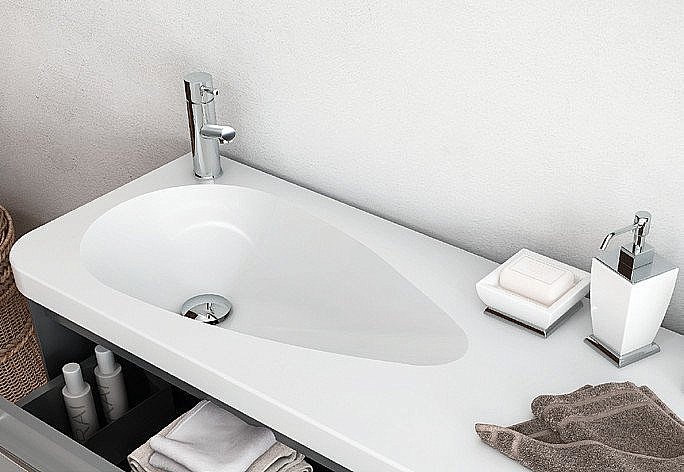 Раковина Creavit Trump 120,4 TP120-0000 белая купить в интернет-магазине Sanbest