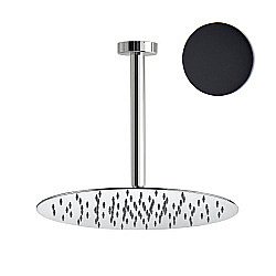 Верхний душ с кронштейном Webert AC0944560 черный матовый купить в интернет-магазине сантехники Sanbest