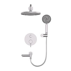 Душевая система WONZON & WOGHAND SOLO WW-939032-BN брашированный никель купить в интернет-магазине сантехники Sanbest