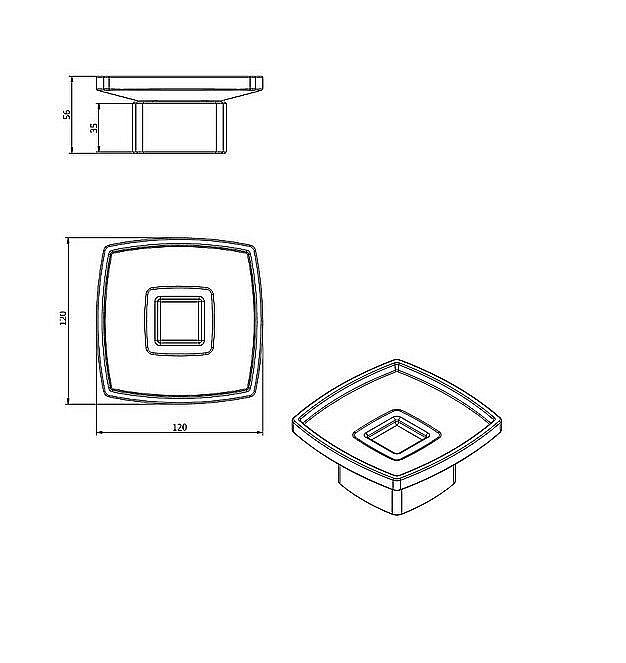 Мыльница Langberger Vico 11317A-BP купить в интернет-магазине сантехники Sanbest