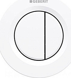 Кнопка для инсталляции Geberit 116.042.11.1 белый купить в интернет-магазине сантехники Sanbest