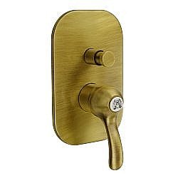 Смеситель встраиваемый Migliore Lem 25871 бронза купить в интернет-магазине сантехники Sanbest