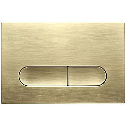Кнопка для инсталляции Veconi Flush FLV3-G брашированное золото купить в интернет-магазине сантехники Sanbest