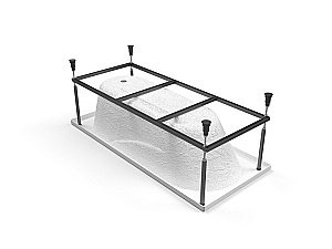 Акриловая ванна Mito Red 160x70 63376 белая купить в интернет-магазине Sanbest