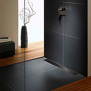 Душевой лоток Azario Klasik 75 AZ-CH 750 KC2 черный купить в интернет-магазине Sanbest