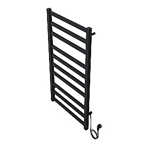 Полотенцесушитель электрический Azario PALERMO П8 500х800 AZ83858B черный купить в интернет-магазине сантехники Sanbest