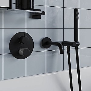 Смеситель для душа PAINI Cox grip 7GPZ6911 черный матовый купить в интернет-магазине сантехники Sanbest