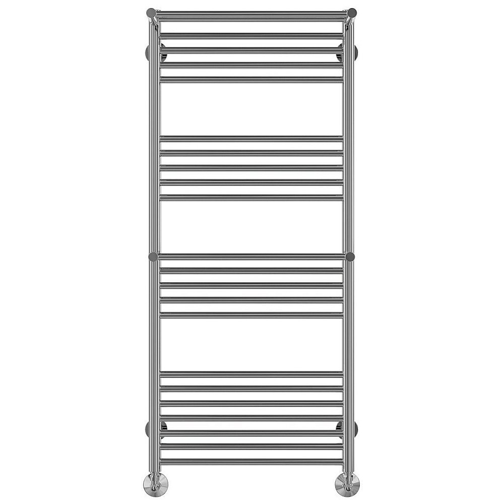 Полотенцесушитель водяной Terminus Аврора П22 500x1200 с двумя полками купить в интернет-магазине сантехники Sanbest