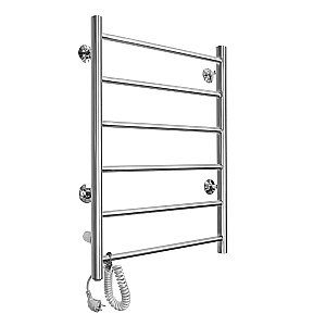 Полотенцесушитель электрический Domoterm Аврора DMT 109-6 50x71 EK хром купить в интернет-магазине сантехники Sanbest