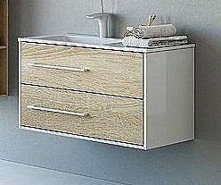 Тумба под раковину AQWELLA Майами левая купить в интернет-магазине сантехники Sanbest