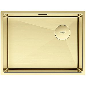 Кухонная мойка Paulmark Next-Skew 58 PM885844-LG светлое золото купить в интернет-магазине сантехники Sanbest