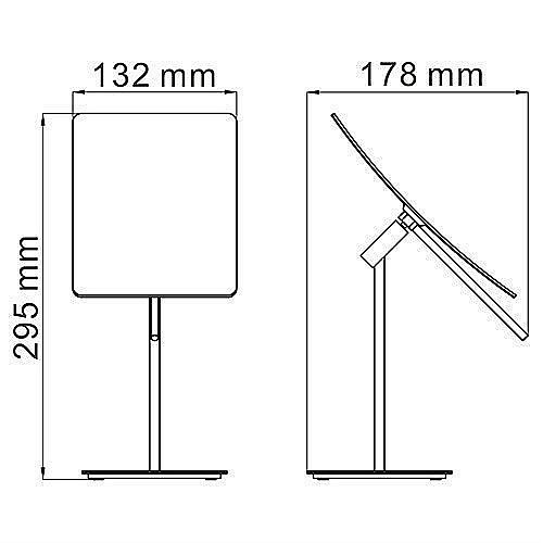Зеркало косметическое WasserKRAFT K-1006 купить в интернет-магазине сантехники Sanbest