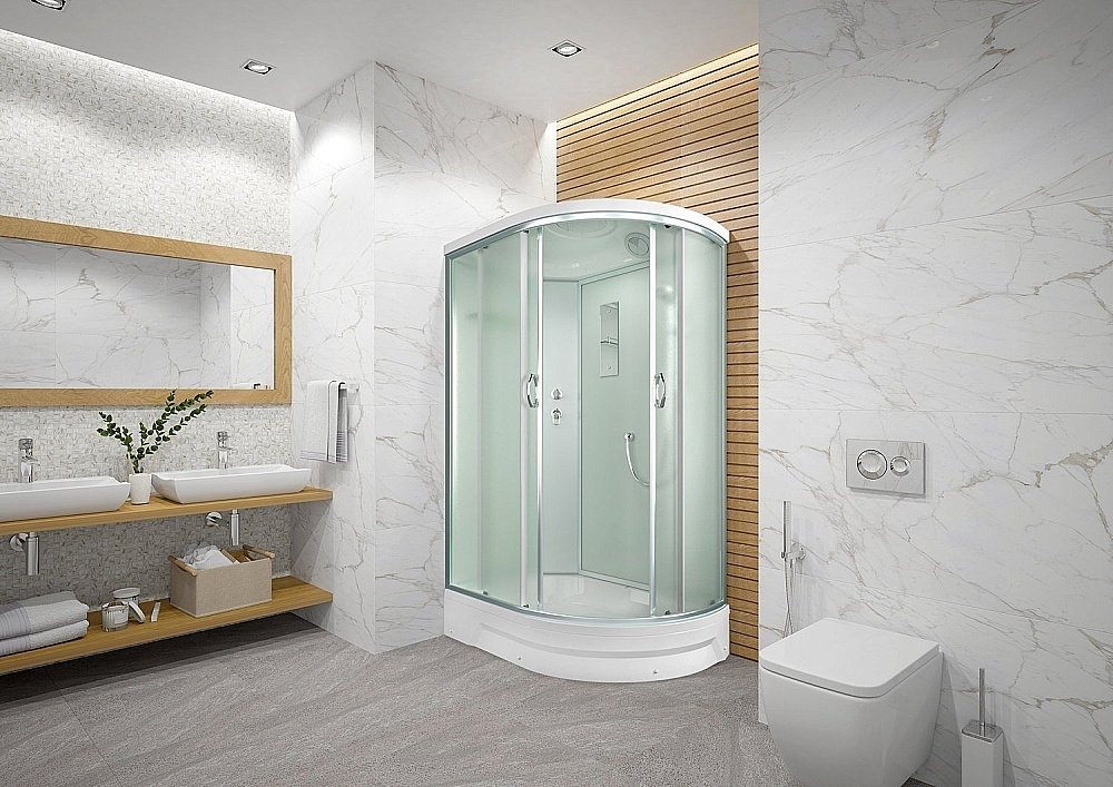 Душевая кабина Erlit Comfrot 120x80 ER-351226L-C3-RUS купить в интернет-магазине Sanbest