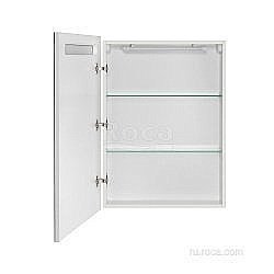 Зеркальный шкаф Roca Victoria Nord ZRU9000029 60 левый белый купить в интернет-магазине сантехники Sanbest