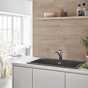 Смеситель для кухни Grohe Eurosmart 33281003 хром купить в интернет-магазине сантехники Sanbest