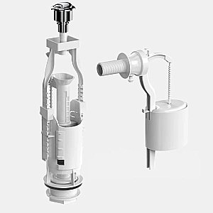 Смывное устройство для унитаза Berges EKO 22 30622 купить в интернет-магазине сантехники Sanbest