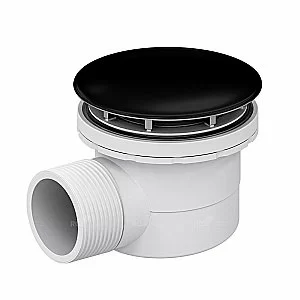 Сифон для поддона RGW Velplex QYD-06 черный купить в интернет-магазине сантехники Sanbest