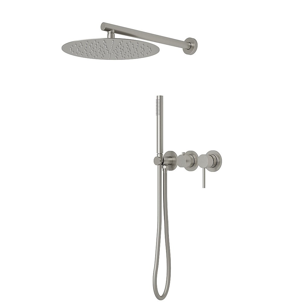 Душевая система Vincea Groove VSFW-4G01BN брашированный никель купить в интернет-магазине сантехники Sanbest