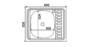 Мойка кухонная MIXLINE ML 538192 хром купить в интернет-магазине сантехники Sanbest
