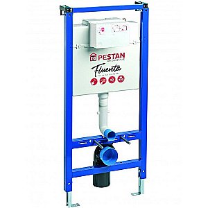 Унитаз с инсталляцией Pestan Fluenta Rimless SET40006661AС безободковый, с крышкой микролифт купить в интернет-магазине Sanbest