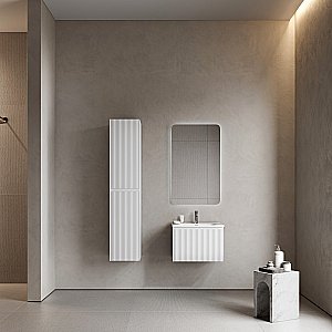 Тумба с раковиной Sancos Snob R 1.0 SNR1.060W/CN7001 Bianco для ванной в интернет-магазине Sanbest