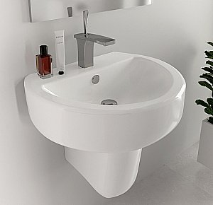 Раковина Sanita luxe Best 55х44 BSTSLWB01 белая купить в интернет-магазине Sanbest