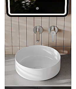 Cмеситель для раковины Agger Easy A3172222 сатин матовый купить в интернет-магазине сантехники Sanbest